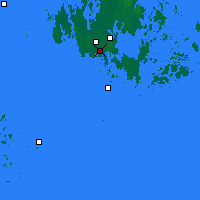 Nearby Forecast Locations - Мариехамн - карта