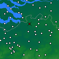 Nearby Forecast Locations - Brasschaat - карта