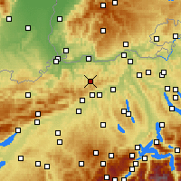 Nearby Forecast Locations - Рюненберг - карта
