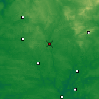 Nearby Forecast Locations - Лаваль - карта