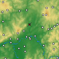 Nearby Forecast Locations - Фридберг - карта