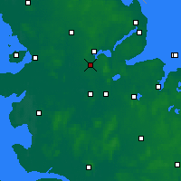 Nearby Forecast Locations - Ягель - карта