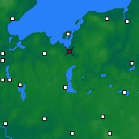 Nearby Forecast Locations - Висмар - карта