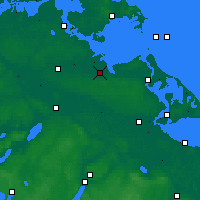 Nearby Forecast Locations - Грайфсвальд - карта