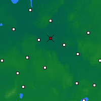 Nearby Forecast Locations - Бремен - карта