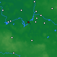 Nearby Forecast Locations - Потсдам - карта