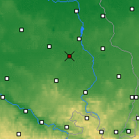 Nearby Forecast Locations - Хойерсверда - карта