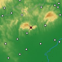 Nearby Forecast Locations - Кекеш - карта