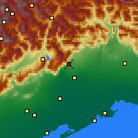 Nearby Forecast Locations - Авиано - карта