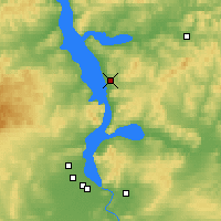 Nearby Forecast Locations - Lebyazh - карта
