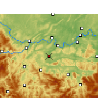 Nearby Forecast Locations - Changning - карта