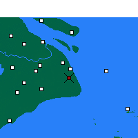 Nearby Forecast Locations - Nanhui - карта