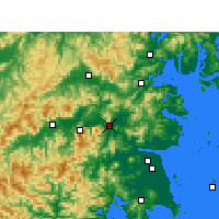 Nearby Forecast Locations - Линьхай - карта