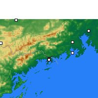 Nearby Forecast Locations - Дунсин - карта