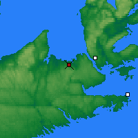 Nearby Forecast Locations - Tracadie - карта