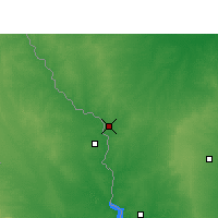 Nearby Forecast Locations - Ларедо - карта