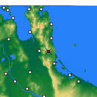 Nearby Forecast Locations - Waihi - карта