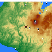 Nearby Forecast Locations - Raetihi - карта