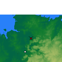 Nearby Forecast Locations - Gunbalanya - карта