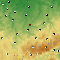 Nearby Forecast Locations - Глаухау - карта