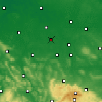 Nearby Forecast Locations - Пайне - карта