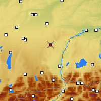 Nearby Forecast Locations - Эберсберг - карта