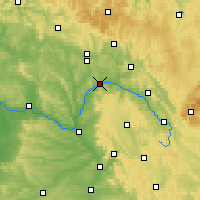 Nearby Forecast Locations - Лихтенфельс - карта
