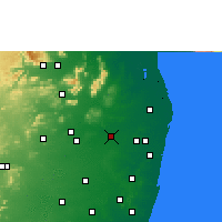 Nearby Forecast Locations - Тируваллур - карта