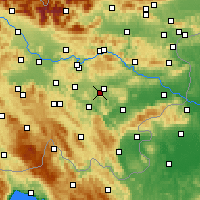 Nearby Forecast Locations - Trebnje - карта