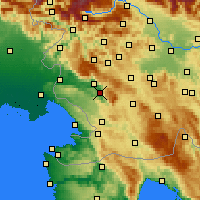 Nearby Forecast Locations - Випава - карта