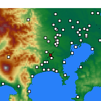 Nearby Forecast Locations - Матида - карта