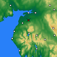 Nearby Forecast Locations - Wigton - карта