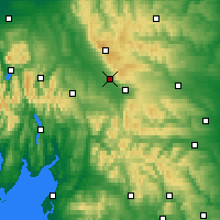 Nearby Forecast Locations - Pennines/N - карта