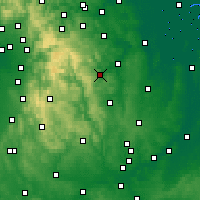 Nearby Forecast Locations - Шеффилд - карта