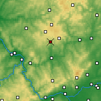 Nearby Forecast Locations - Wiesensee - карта