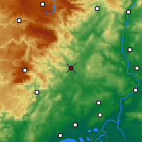 Nearby Forecast Locations - Алес - карта
