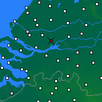 Nearby Forecast Locations - Дордрехт - карта