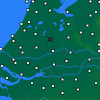 Nearby Forecast Locations - Вурден - карта