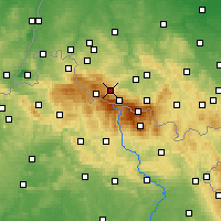Nearby Forecast Locations - Шклярска-Поремба - карта