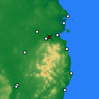 Nearby Forecast Locations - Клондолкин - карта
