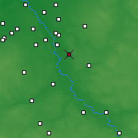Nearby Forecast Locations - Гура-Кальвария - карта