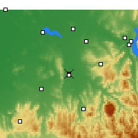 Nearby Forecast Locations - Вангаратта - карта