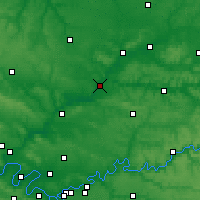 Nearby Forecast Locations - Компьень - карта