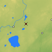 Nearby Forecast Locations - Макгрегор - карта