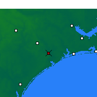 Nearby Forecast Locations - Джэксонвилл - карта