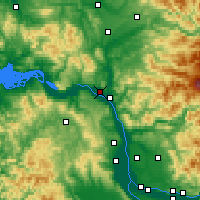 Nearby Forecast Locations - Лонгвью - карта