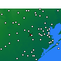 Nearby Forecast Locations - Missouri City - карта