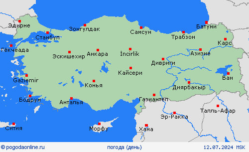 обзор Турция Европа пргностические карты